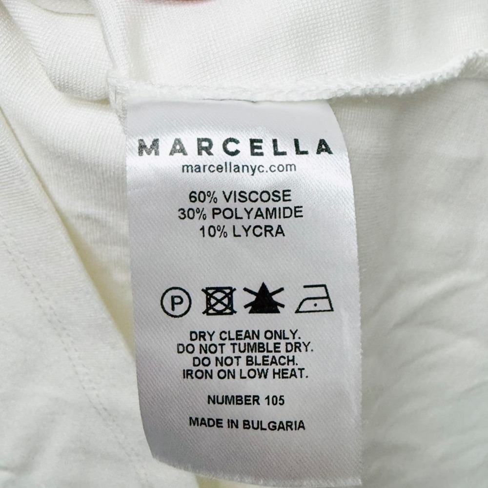 Asymmetrical One-Shoulder White Top - Picture 6 of 8
